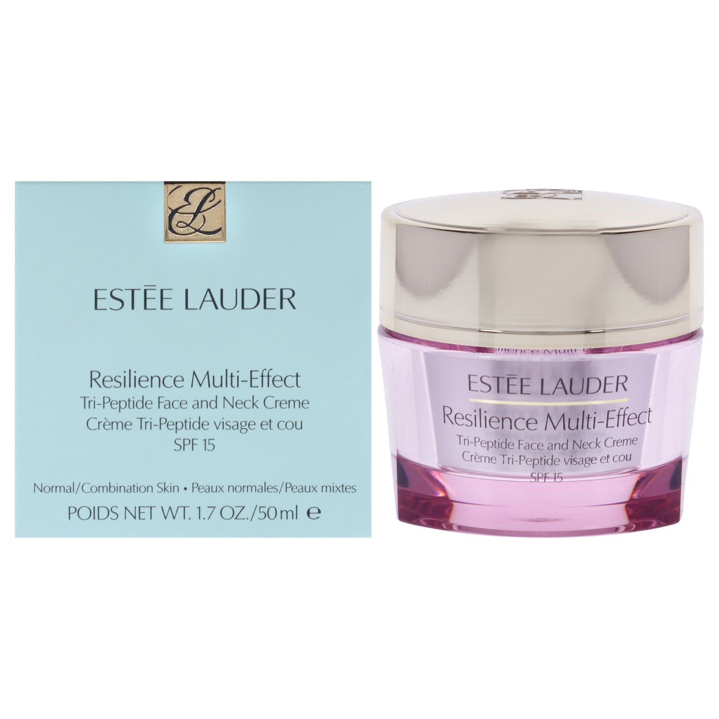 Resilience Multi-Effect Creme SPF 15 - Normal-Combination Skin by Estee Lauder for Unisex 1.7 oz Cream