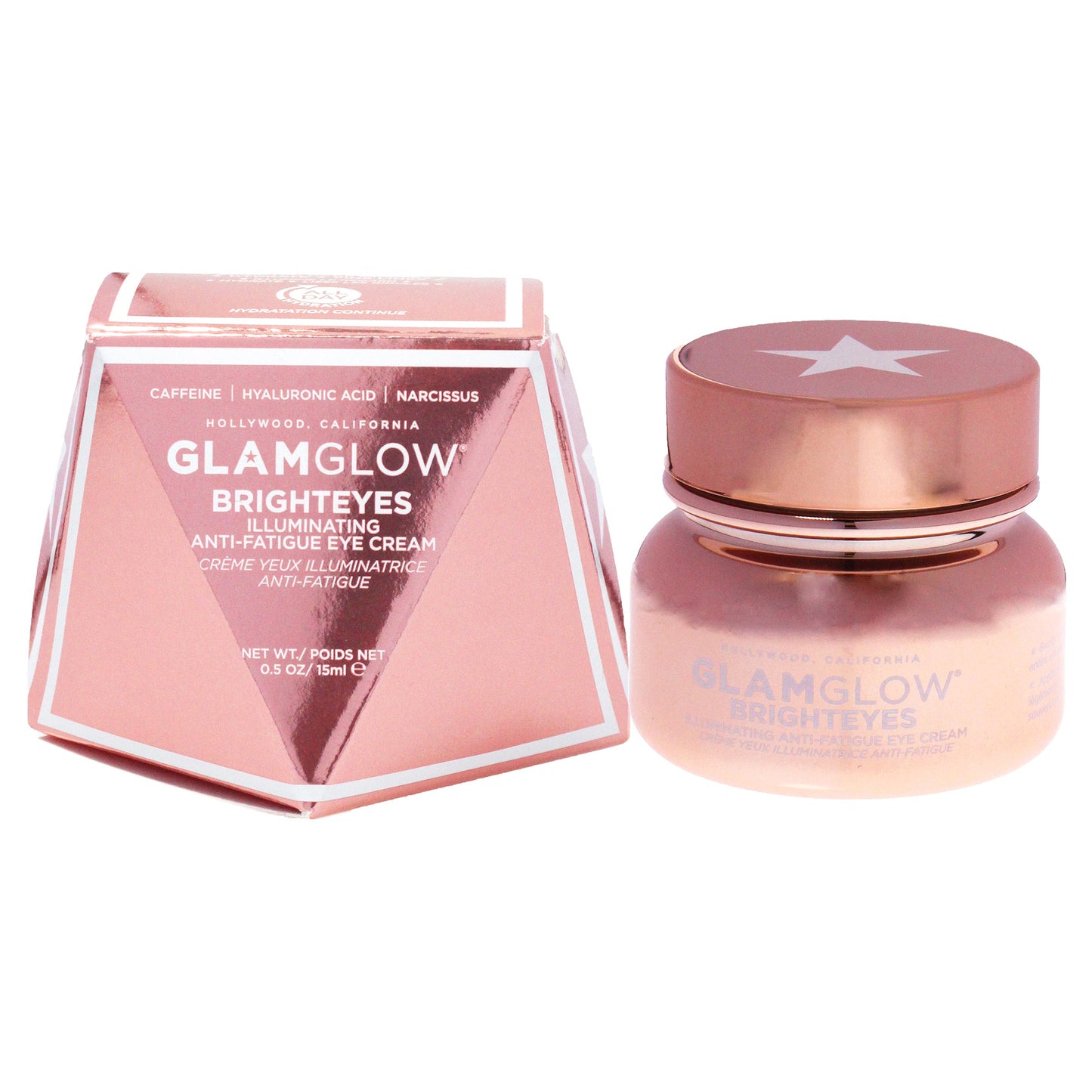Brighteyes Illuminating Anti-Fatigue Eye Cream by Glamglow for Unisex - 0.5 oz Cream