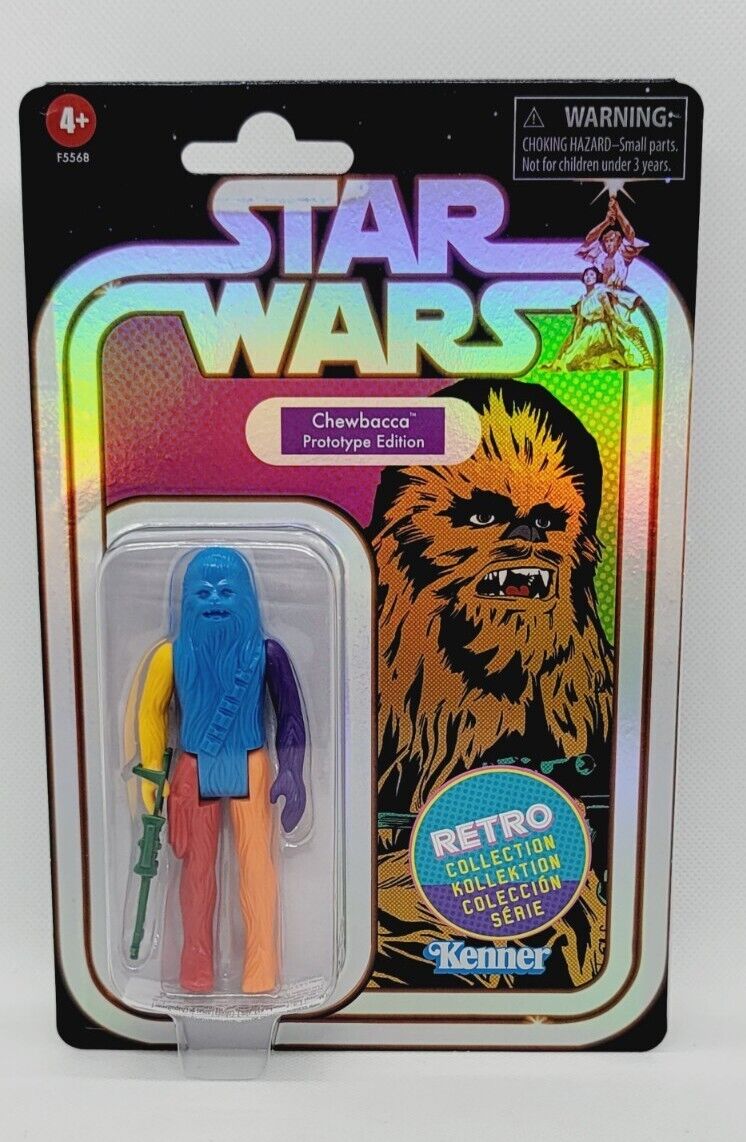 Star Wars: The Retro Collection - Chewbacca Prototype Edition Action Figure (F5568) Blue Torso LOW STOCK