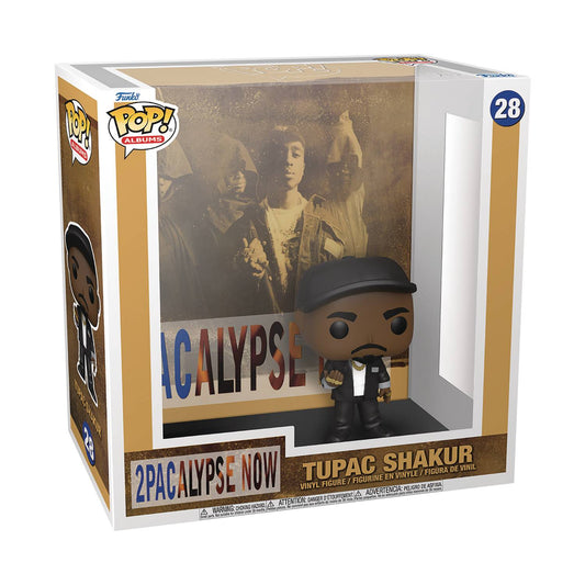 Funko Pop! Albums #28 - Tupac - 2Pacalypse Now Album Figure with Case (61426)