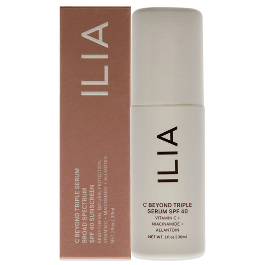 C Beyond Triple Serum SPF 40 - 2 by ILIA for Women - 1 oz Serum