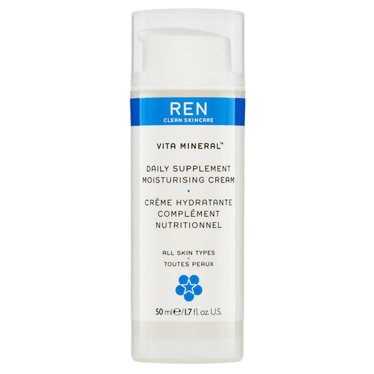 Ren Clean Skincare Vita Mineral Daily Supplement Moisturizing Cream 1.7 oz