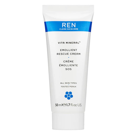 Ren Clean Skincare Vita Mineral Emollient Rescue Cream 1.7 oz