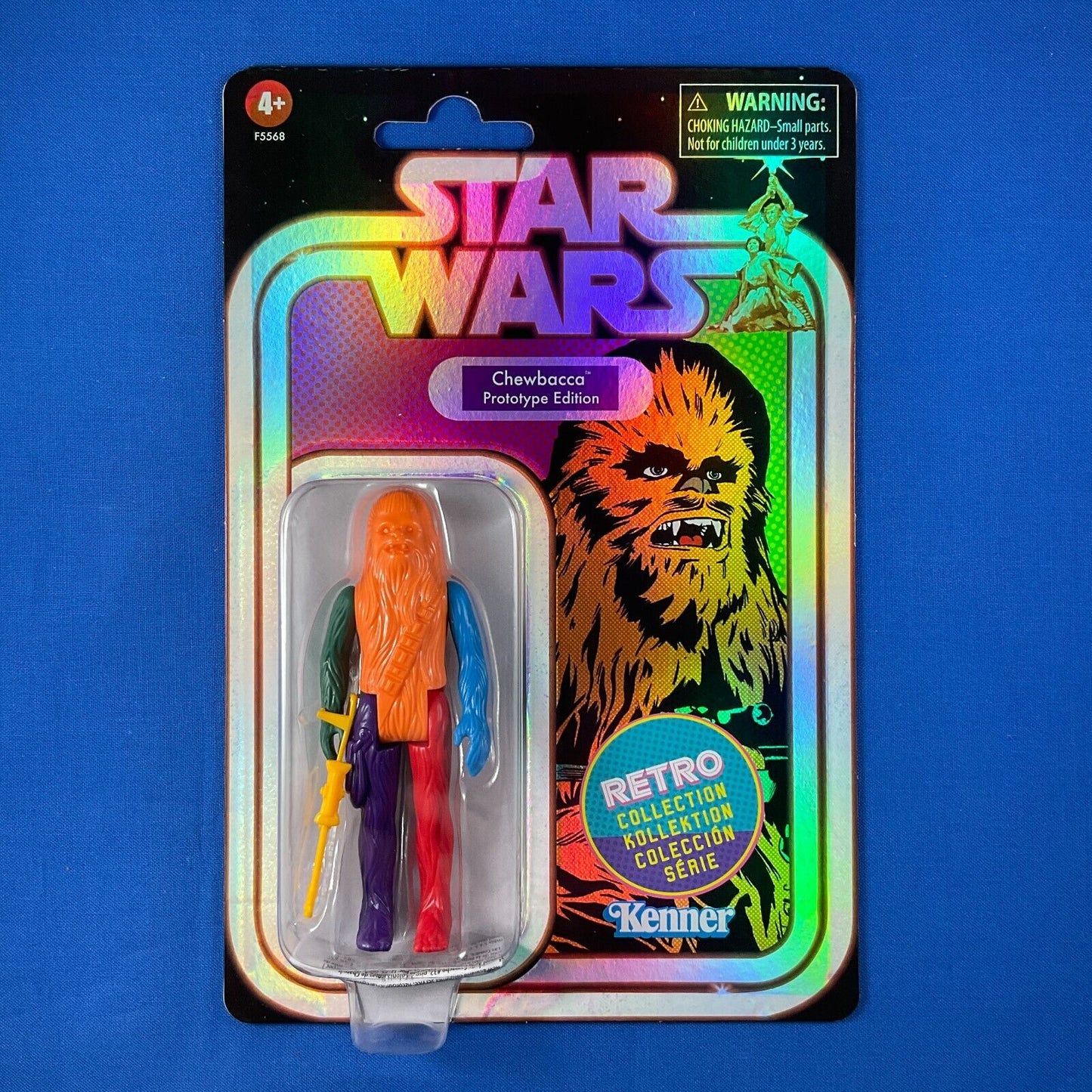 Star Wars: The Retro Collection - Chewbacca Prototype Edition Action Figure (F5568) Orange Torso LAST ONE!